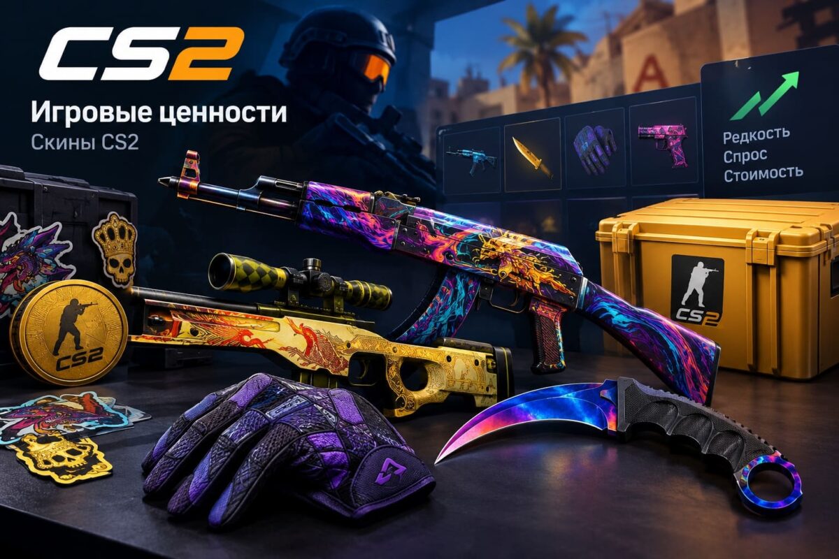 игровые ценности, скины cs2