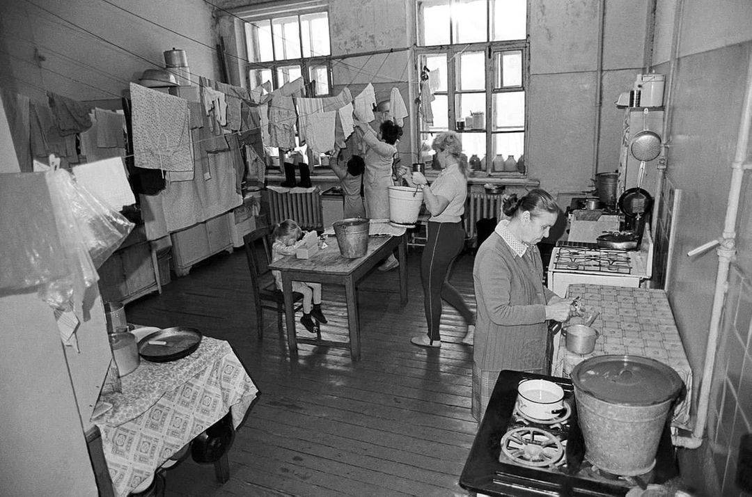 Коммунальная квартира в центре Москвы, 1970-е годы